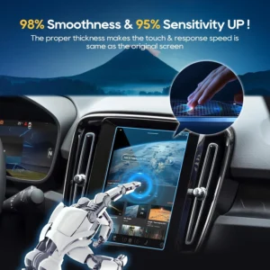 Premium EV Screen Protector for All EVs - 8.7 Inch HD Tempered Glass view 4