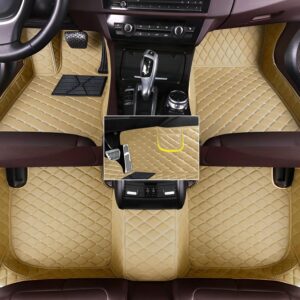 Premium Leather Car Floor Mats for Lucid Air
