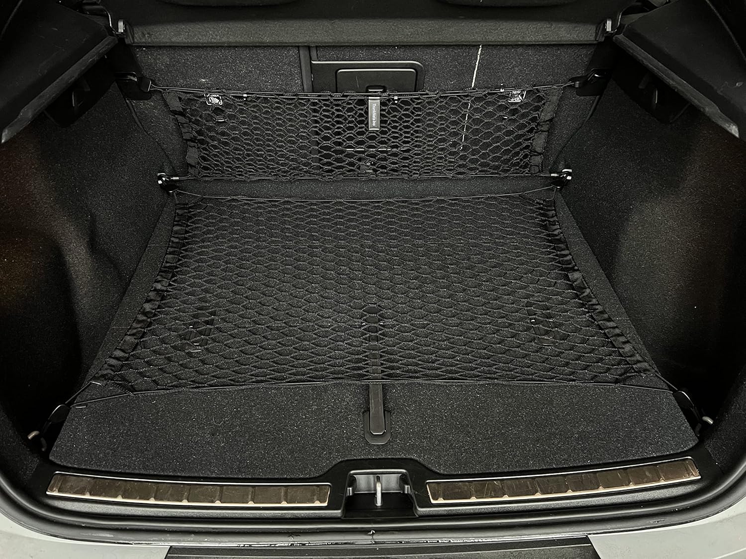 Premium Universal EV Trunk Cargo Net - Rear Envelope & Floor Style