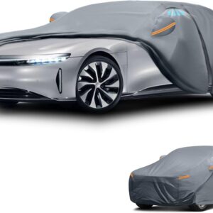 Premium Waterproof Lucid Air EV Cover with Vents & Zipper
