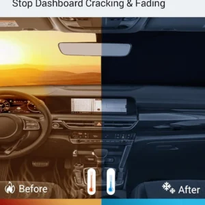 Proadsy Windshield Sun Shade for Lucid Air 2022-2026 Foldable Front Sunshade Protector Sun Visor Blocks UV Rays Keep Car Cooler Accessories view 3