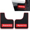 Qurbuns Universal EV Mud Flaps: Premium Flexible Splash Guards