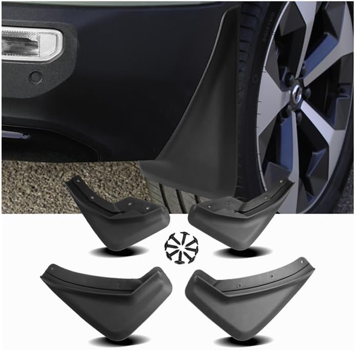 Ruiya Universal EV Mud Flaps: No-Drill Protection