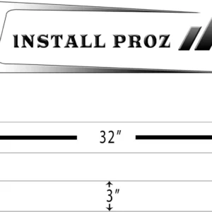 Self-Healing Clear Paint Protection Bra—Door Sill Kit view 4