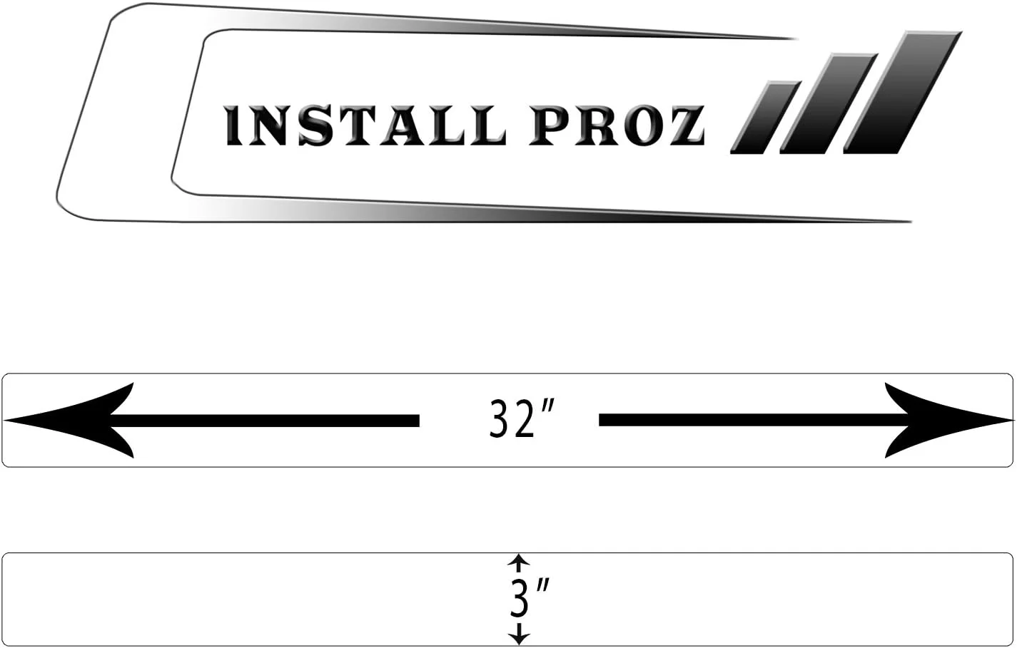 Pre-cut EV door sill protection kit components