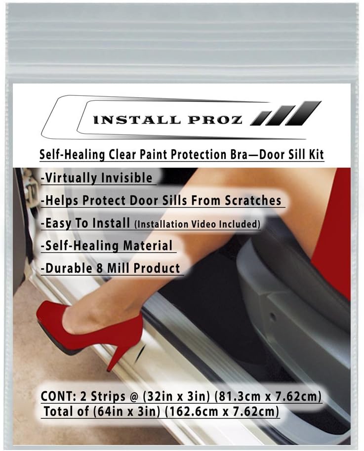 Self-Healing Clear Paint Protection Bra—Door Sill Kit