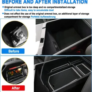 SHAOHAO Center Console Organizer for Genesis GV70 (2022-2025) view 4