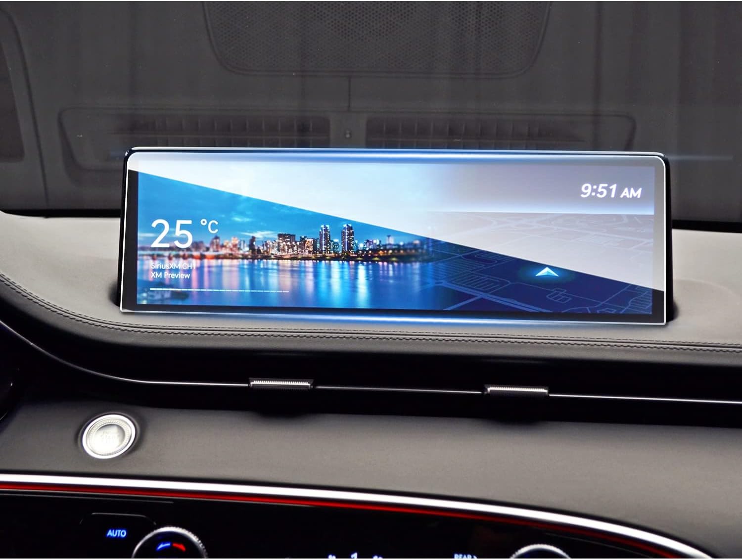 SHAOHAO Genesis GV70 14.5" Infotainment Screen Protector 9H Glass