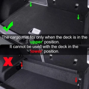 SMABEE Premium TPE Floor Mats & Cargo Liner for Volvo EX30 view 2