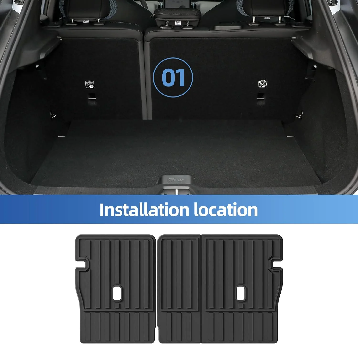 SMABEE Floor Mats for Volvo EX30 - Pedal Clearance
