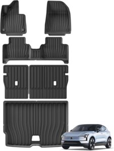SMABEE Premium TPE Floor Mats & Cargo Liner for Volvo EX30