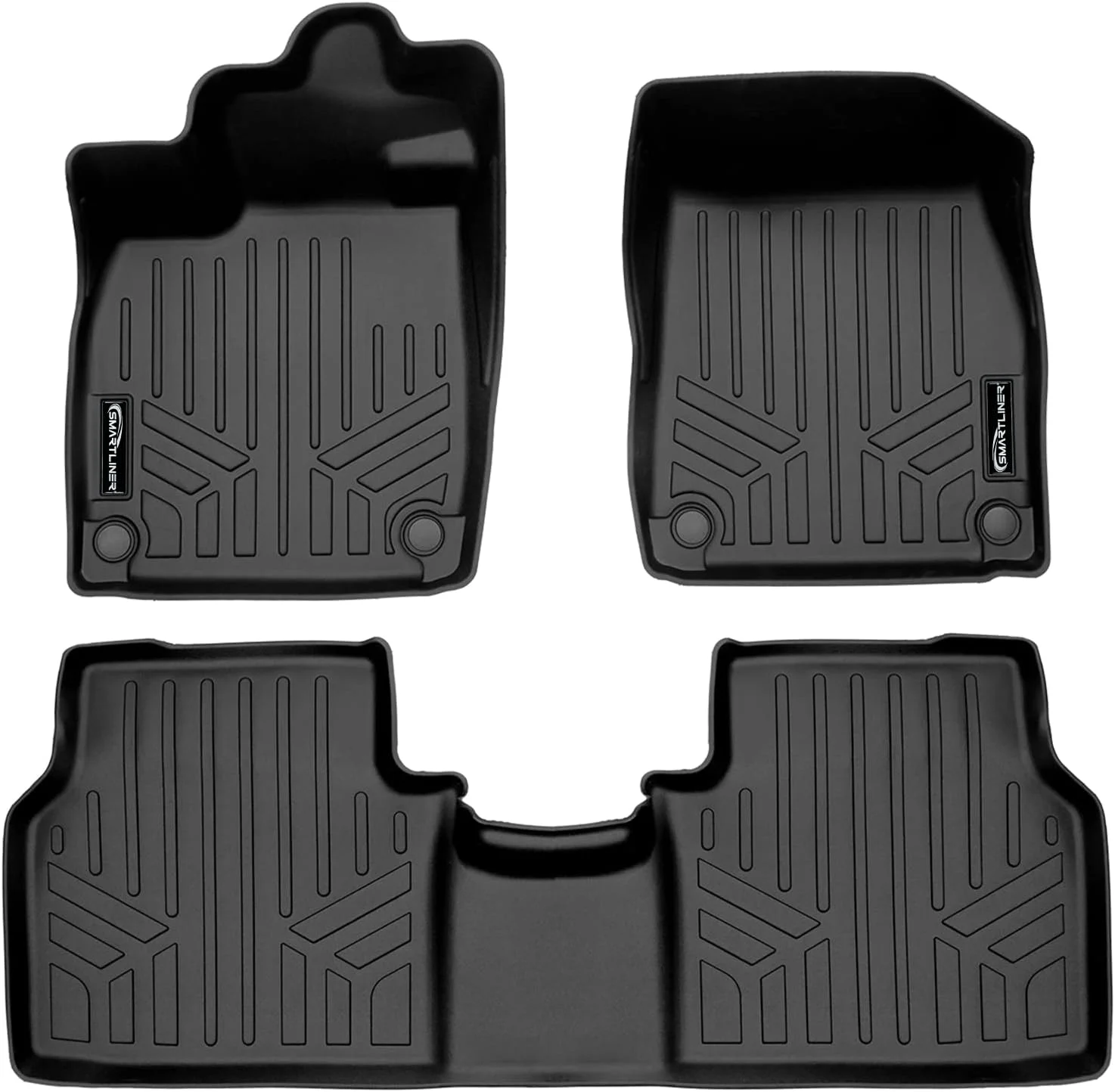 SMARTLINER floor mats installed in a VW ID. Series vehicle