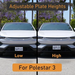 SnapPlate® Universal No-Drill Front License Plate Holder Mounting Kit view 5