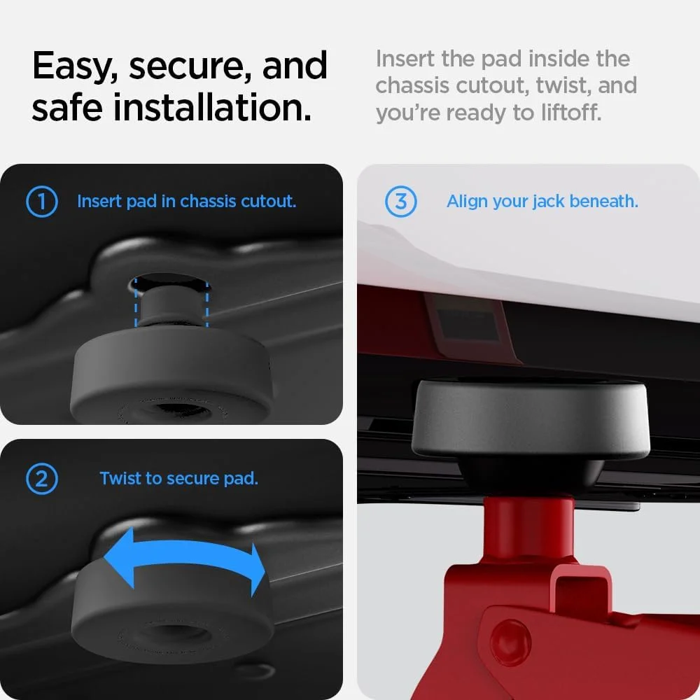 Spigen Jack Pads make a great Tesla gift