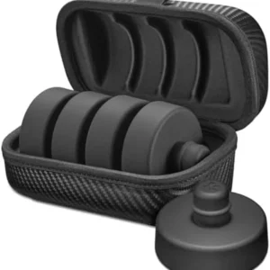 Spigen Lifting Jack Pads for Tesla Model 3/Y/X/S [4 Pucks with Storage Case] Tesla Must-Have Accessories Heavy Duty Lift Pucks with Compact Magnetic Case