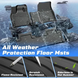 Sunsdrew Floor Mats: Premium All-Weather Protection for Your EV view 3