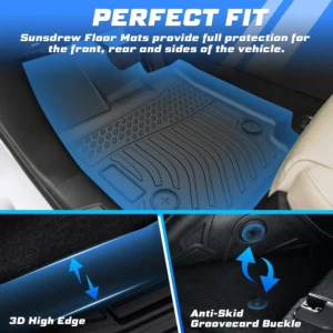 Sunsdrew Floor Mats: Premium All-Weather Protection for Your EV view 4