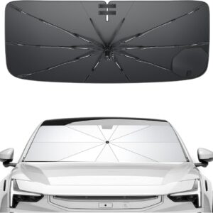 SXCY Universal EV Windshield Umbrella Sunshade - Easier Foldable