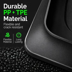 Tesla Model Y Mud Flaps 2020-2024, [OEM-Style No Drill] Mud Flaps – All-Weather Paint Protection Set of 4 view 4