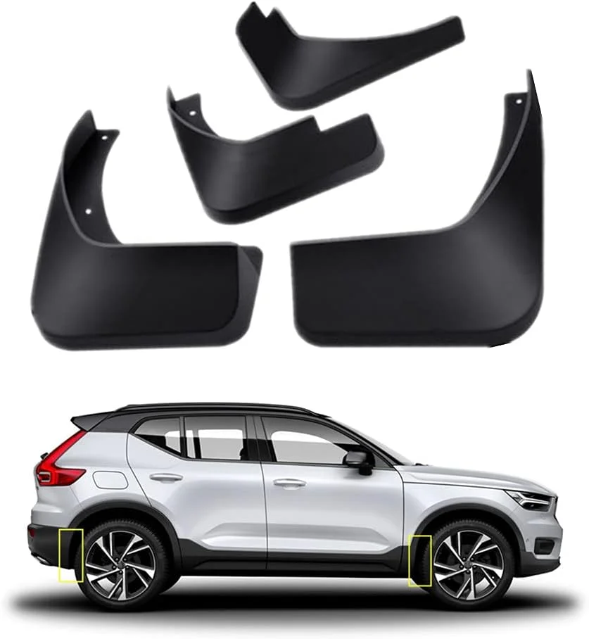 TOPGRIL EV Mud Flaps Kit showcasing all-weather defense against debris