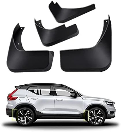 Close-up of the durable ABS thermoplastic material used in TOPGRIL EV Mud Flaps