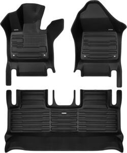 TuxMat Custom Car Mats for Polestar 3: Maximum Coverage, All-Weather Full Set