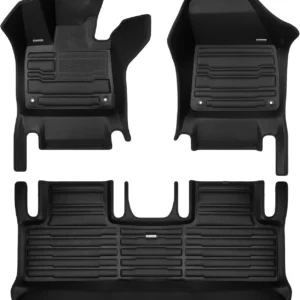 TuxMat Custom Car Mats for Polestar 3: Maximum Coverage, All-Weather Full Set view 1
