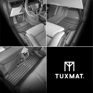 TuxMat Custom Car Mats for Polestar 3: Maximum Coverage, All-Weather Full Set view 2