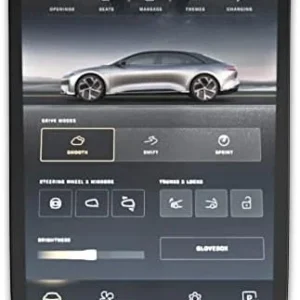 TWRAPS Screen Protector for Lucid Air - Premium Matte Display Protection view 7