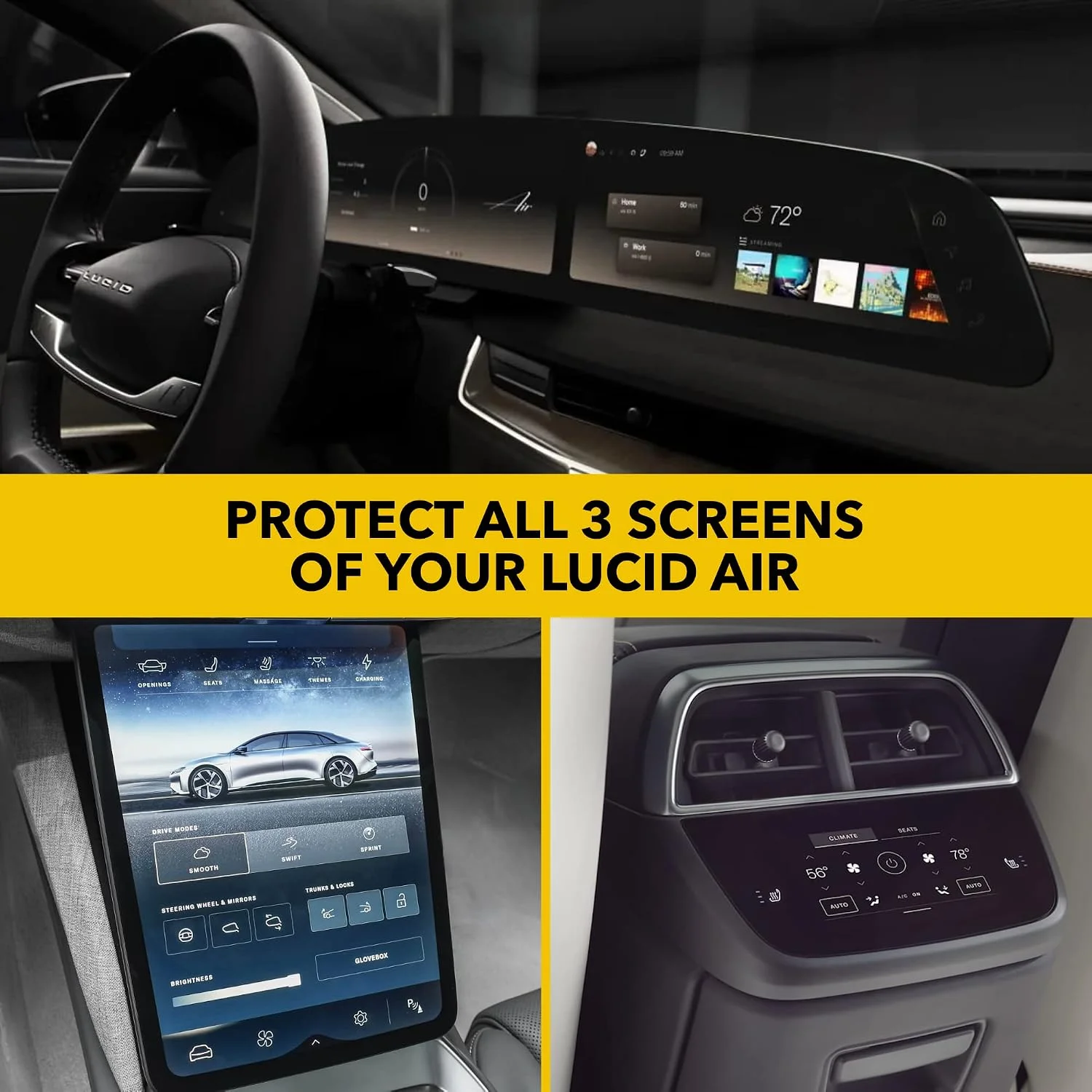 TWRAPS EV screen protector guarding against potential damage