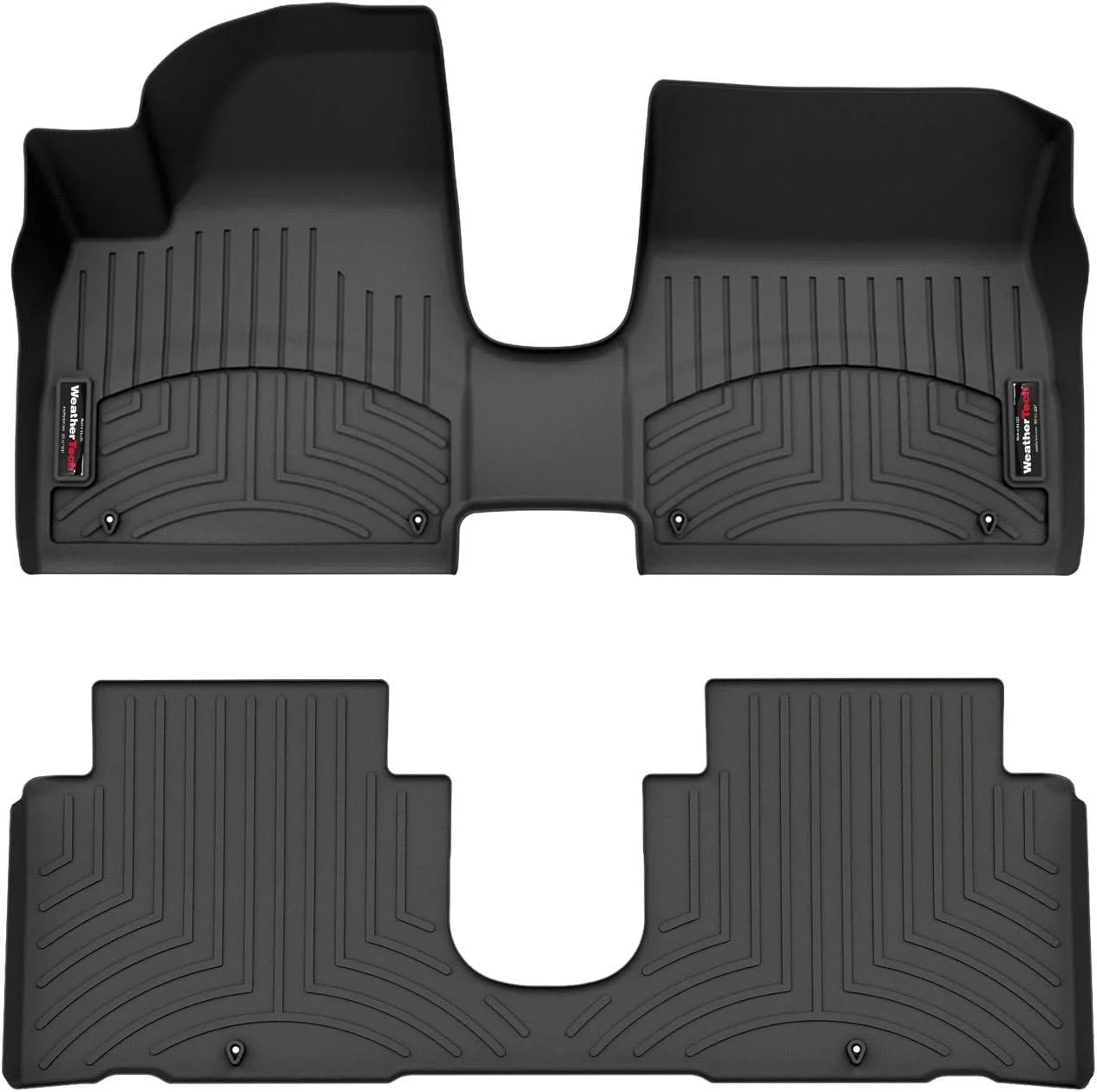 WeatherTech FloorLiners for Hyundai Ioniq 5 - Front Row Coverage