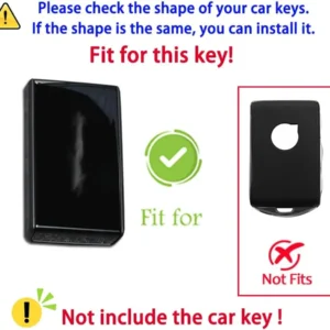 WUZUTU Drop-Proof TPU Key Fob Case Cover for Volvo & Polestar EVs view 2