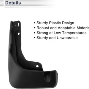 X AUTOHAUX Mud Flaps for Audi Q4 E-tron 2022-2024 view 4