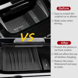 XBAOPEG Center Console Organizer Tray for Porsche Cayenne 2024-2026 view 6