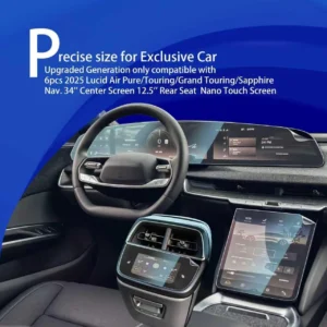 XXCIWP Lucid Air Screen Protector: Premium EV Protection view 2