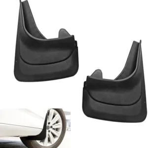 2 PCS Car Mud Flaps, Tire Rear Splash Fender Guard Trim Kit for All Weathers, PVC Anti-scratch Waterproof Mudguard Protector, Seamless Fit Modification Part for Cars SUVs Trucks (Black) view 7