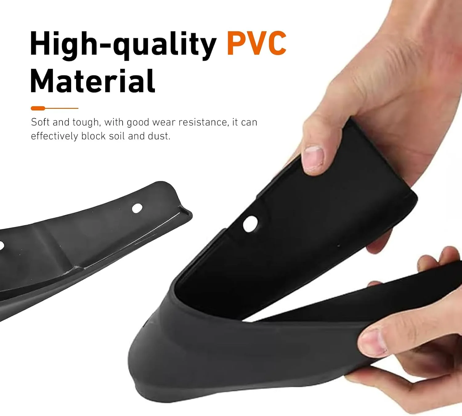 Sturdy mounting mechanism of car mud guards