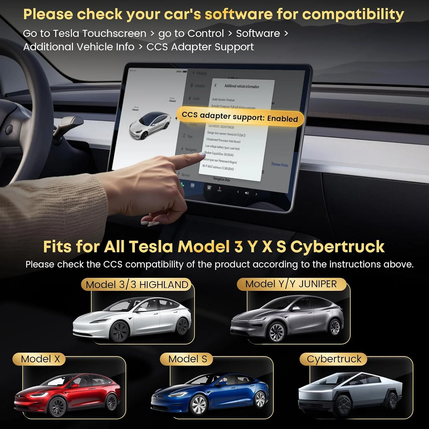 Fast DC charging for Tesla
