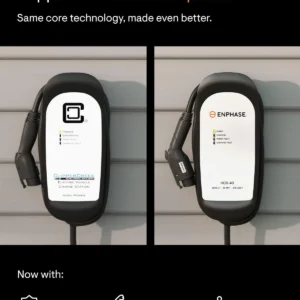 32 Amp Level 2 EV Charger for Home, Enphase HCS-40 (Formerly ClipperCreek), Hardwired, 5-Year Warranty, 25 ft Cable, J1772 Connector, Charge up to 31 Miles of Range per Hour view 5