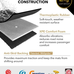 3D MAXpider Lucid AIR Touring 2022-2023 Kagu Gray R2 view 5