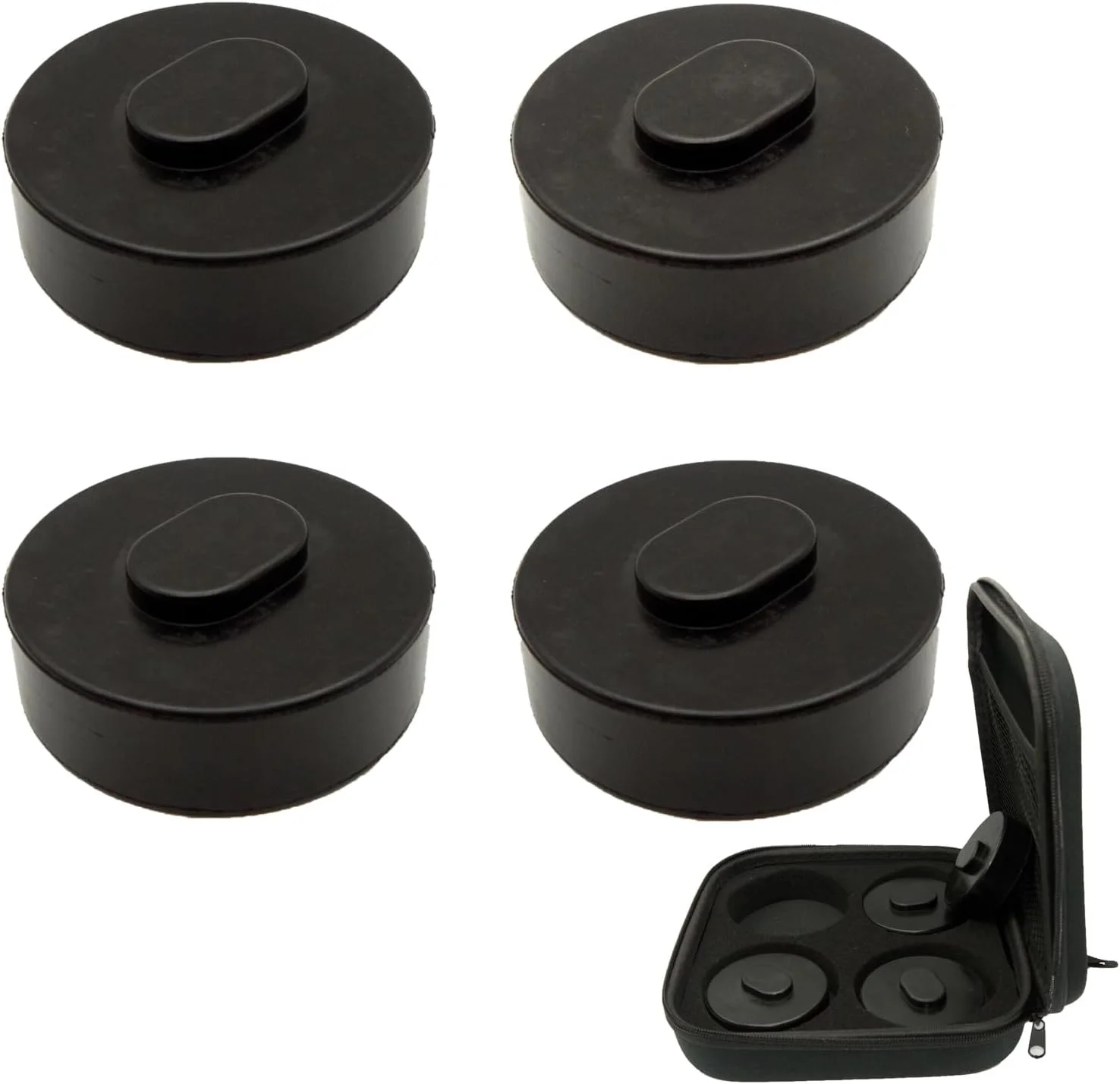 Porsche rubber jack pad adapter set