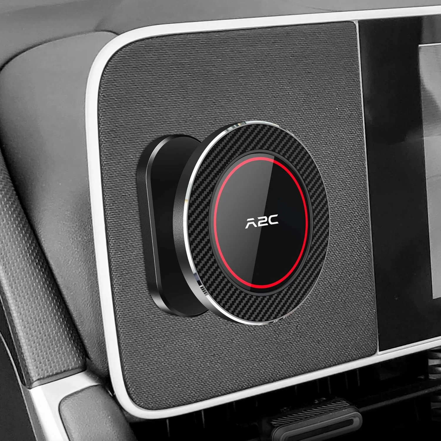 A2C Magnetic Phone Mount installed in Hyundai Ioniq 5