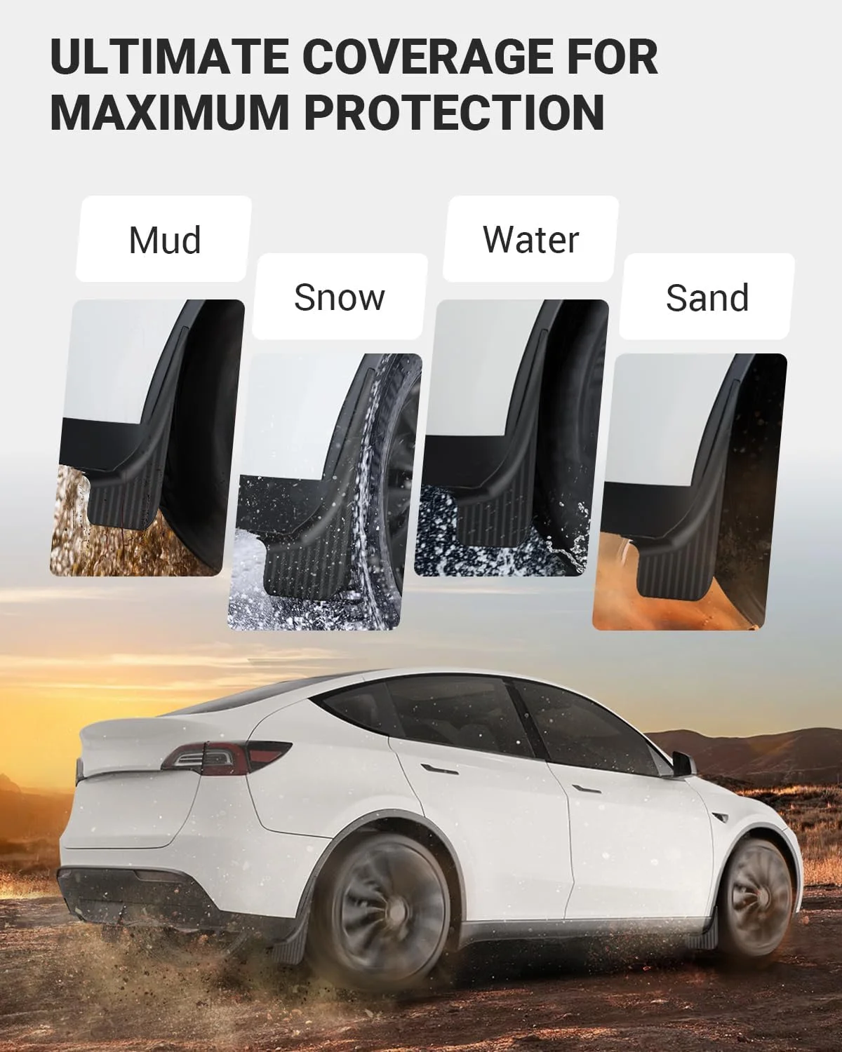 Easy installation guide for Tesla mud guards