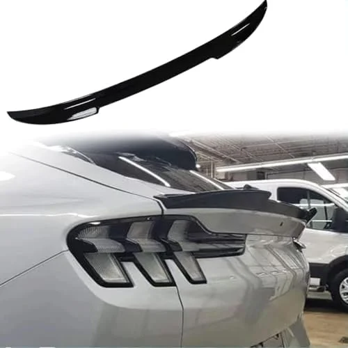 Mustang Mach-E V2 Glossy Black Rear Spoiler - Installation Step 2