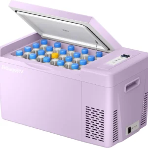 BougeRV 12 Volt Refrigerator 12V Car Fridge 23 Quart Portable Freezer Compressor Cooler 12/24V DC 110~240 Volt AC for Truck Van RV Camper SUV Travel Camping Road Trips Tailgating -7℉~50℉ view 7