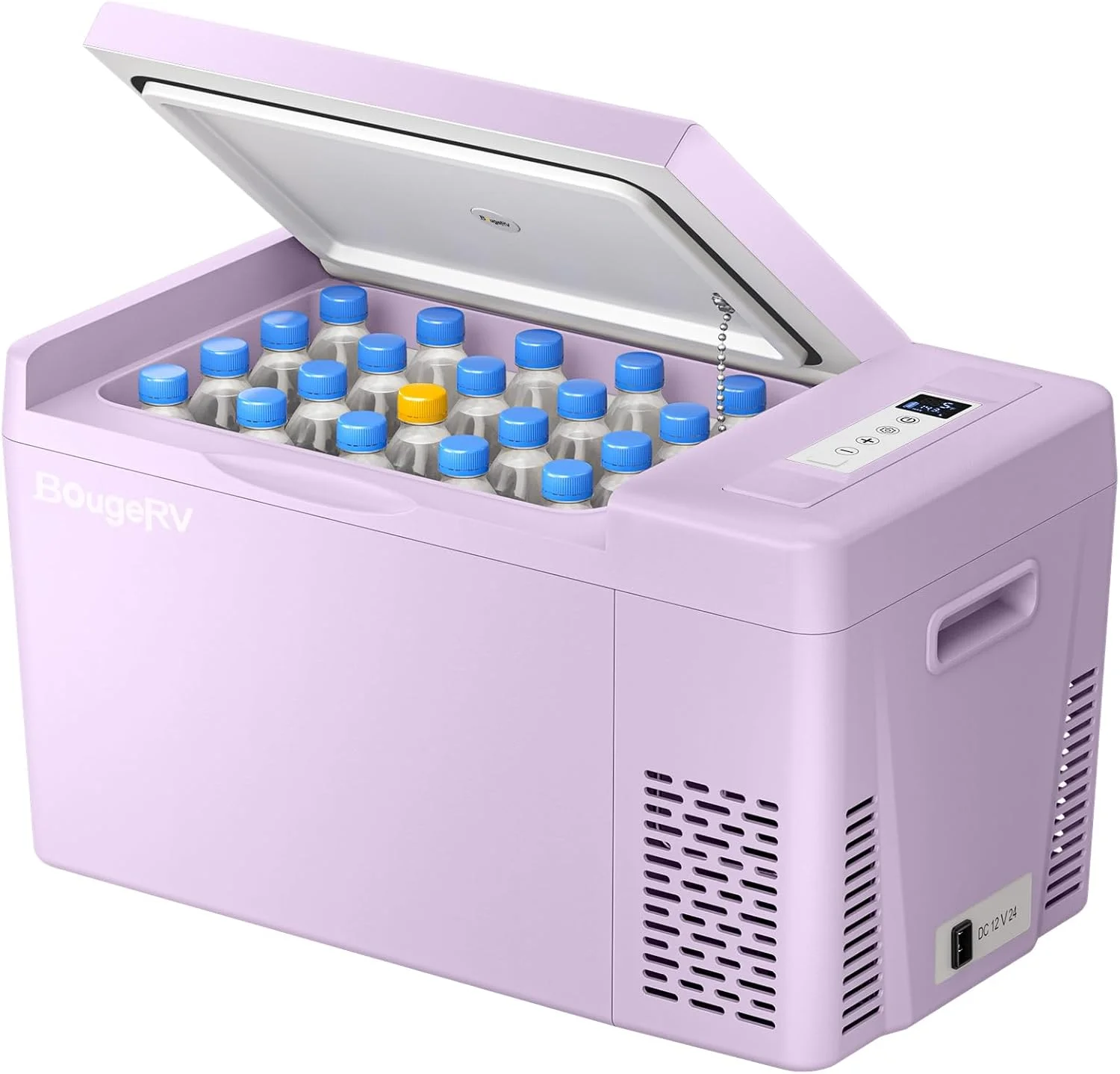 BougeRV fridge interior capacity