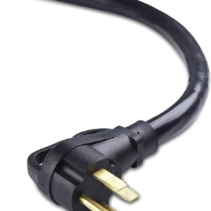 Cable Matters 4 Prong 50 AMP RV Extension Cord 25 ft with Easy-Grip Handles, 6/8 AWG, NEMA 14-50 Extension Cord, Compatible with Tesla Plug/EV Plug / J1772 Connector (NEMA 14-50P to 14-50R) view 5
