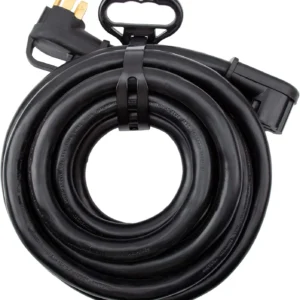 Cable Matters 4 Prong 50 AMP RV Extension Cord 25 ft with Easy-Grip Handles, 6/8 AWG, NEMA 14-50 Extension Cord, Compatible with Tesla Plug/EV Plug / J1772 Connector (NEMA 14-50P to 14-50R) view 7