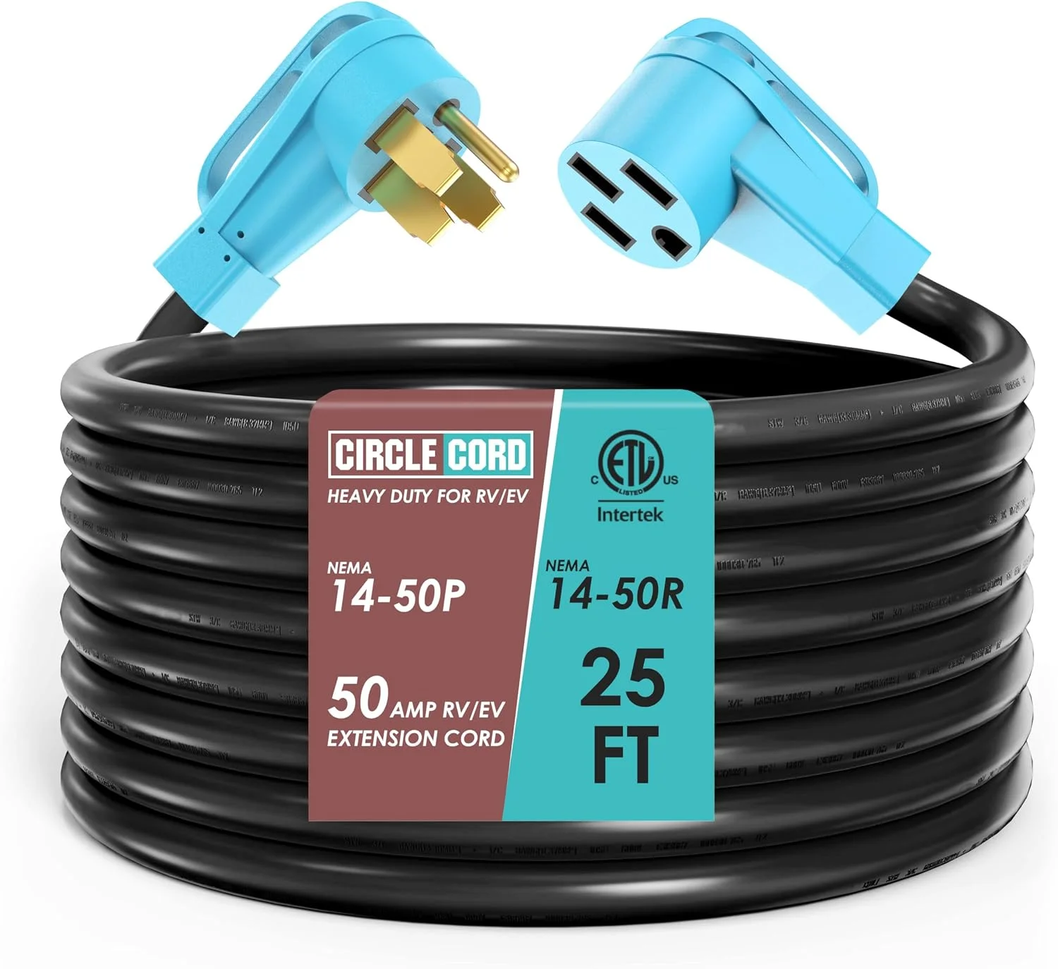 CircleCord 50 Amp EV extension cord for Tesla and RV