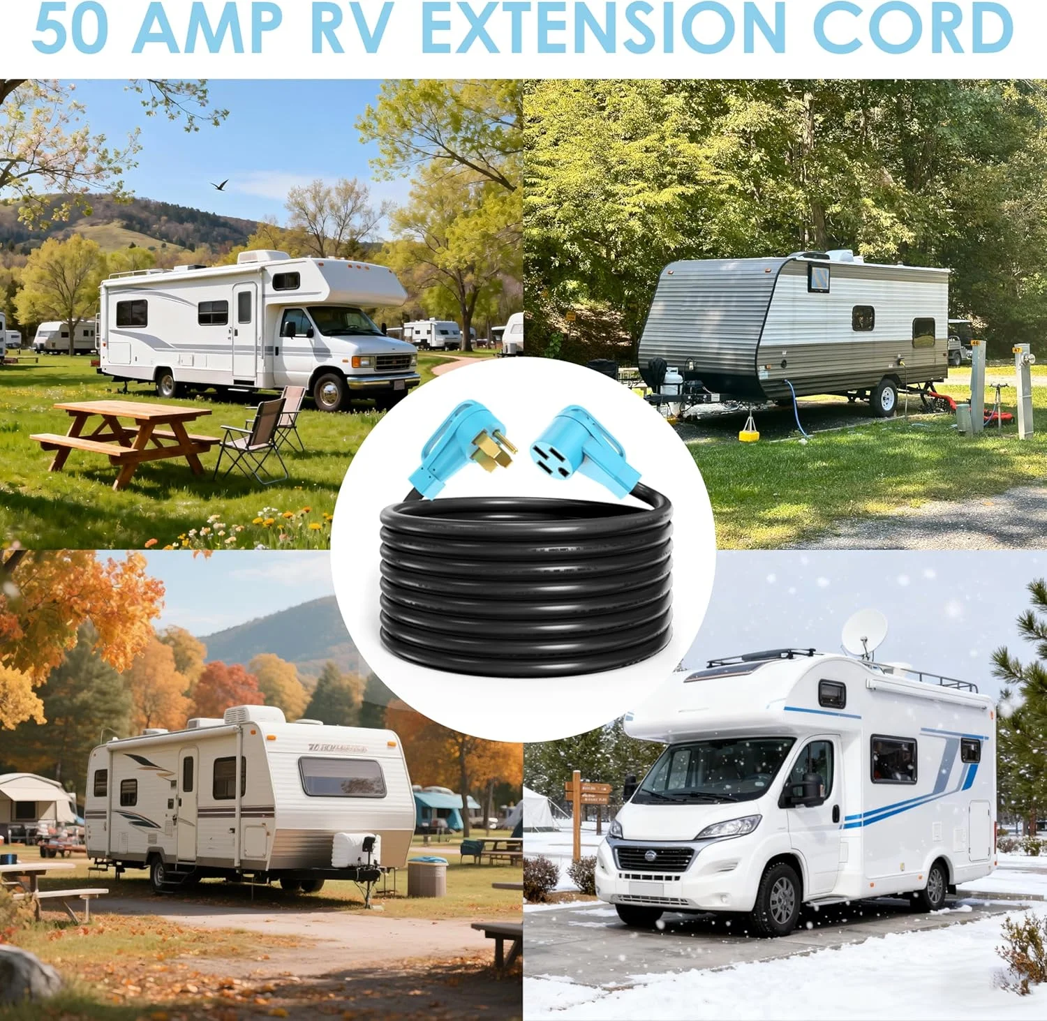 Outdoor durability test for charging cord